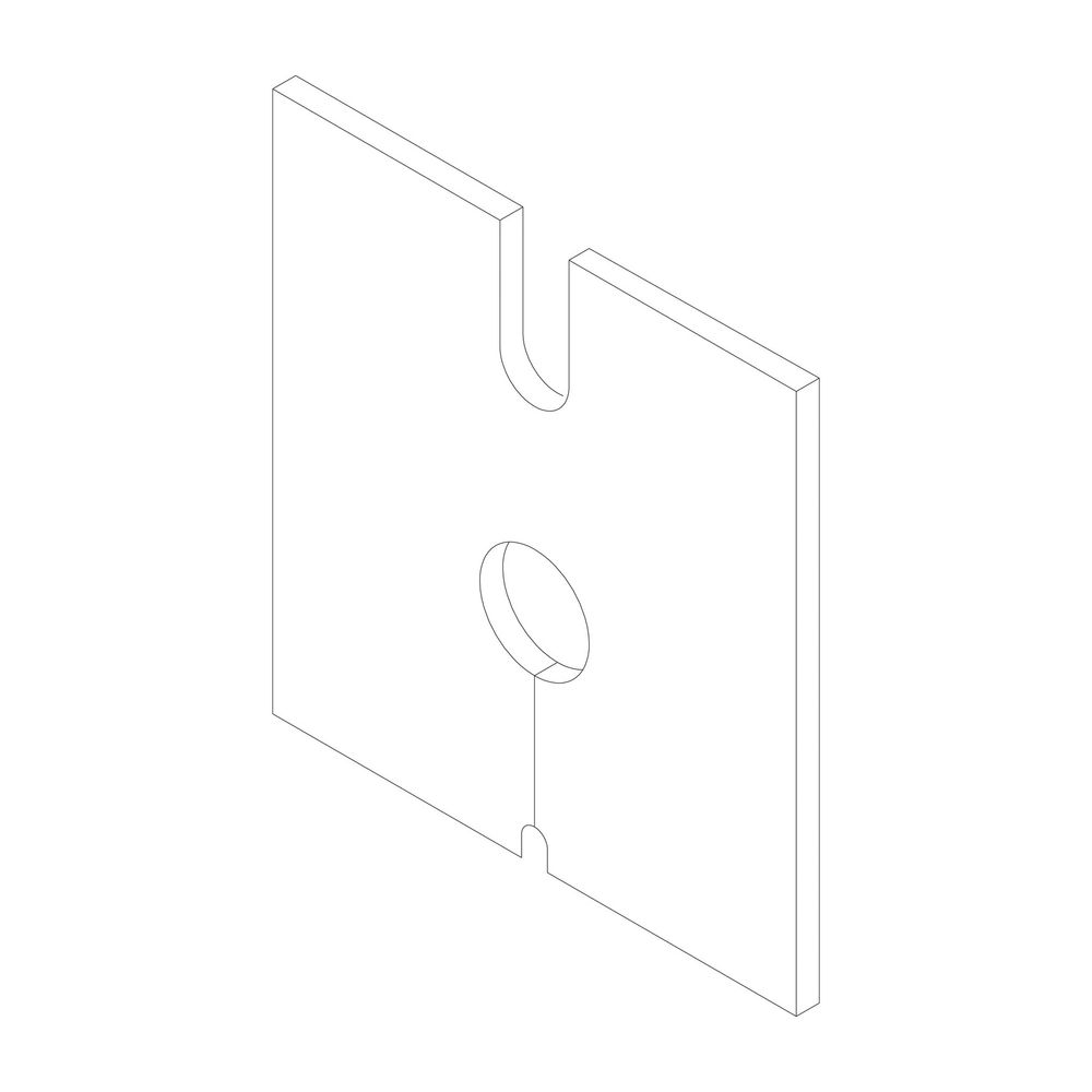 BOSCH Ersatzteil TTNR: 5614772 Wärmeschutz Rückwand GE315 everp... JUNKERS-5614772 4010009957560 (Abb. 1)