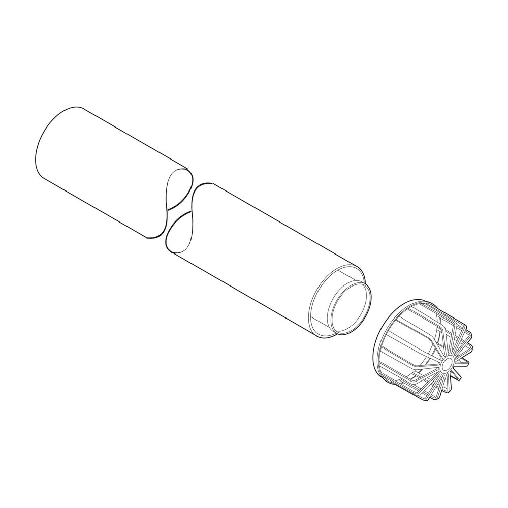 BOSCH Ersatzteil TTNR: 87155052050 Mauerdurchführung... JUNKERS-87155052050 4010009461630 (Abb. 1)