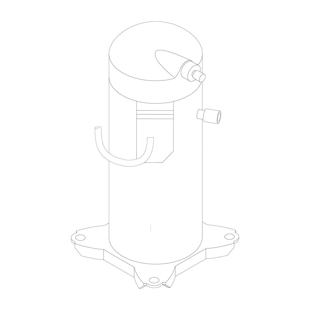 BOSCH Ersatzteil TTNR: 87382000590 Kompressor 3ph... JUNKERS-87382000590 4051516000844 (Abb. 1)