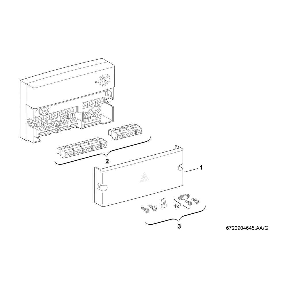 BOSCH Schaltmodul IUM 1 Intelligentes Universal Modul... JUNKERS-7719002742 4010009291299 (Abb. 2)