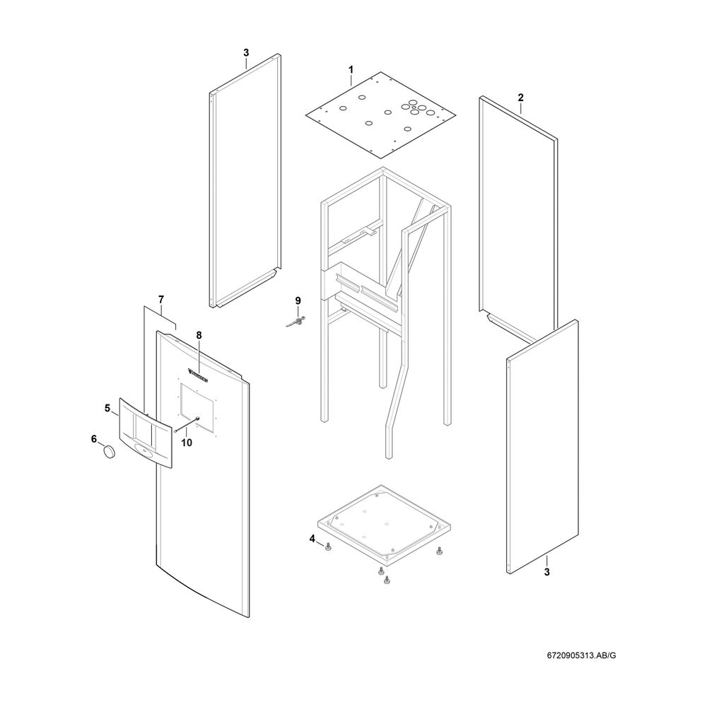 BOSCH Solewärmepumpe SUPRAECO STE 100-1 1520x600x645, Kompaktgerät, 10,4 kW... JUNKERS-7738600328 4051516034344 (Abb. 3)