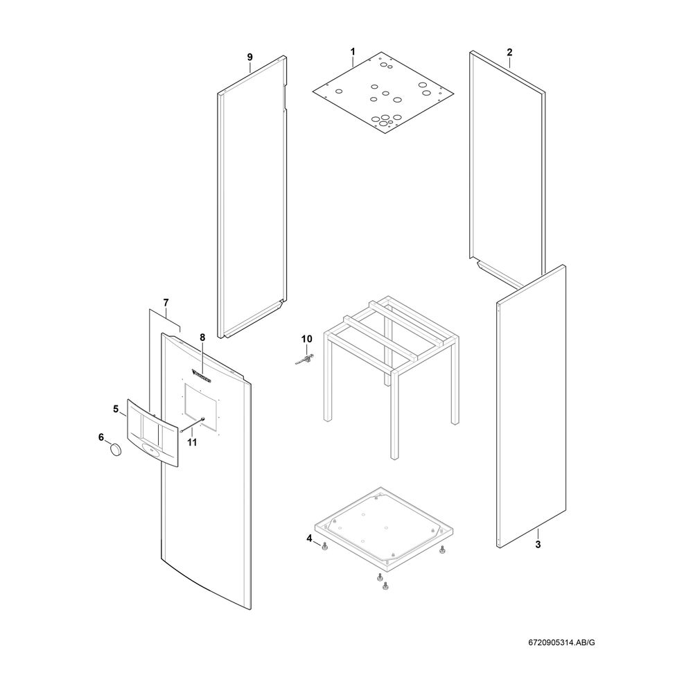 BOSCH Solewärmepumpe SUPRAECO STM 100-1 1800x600x645, Modulgerät, 10,4 kW... JUNKERS-7738600325 4051516034313 (Abb. 3)