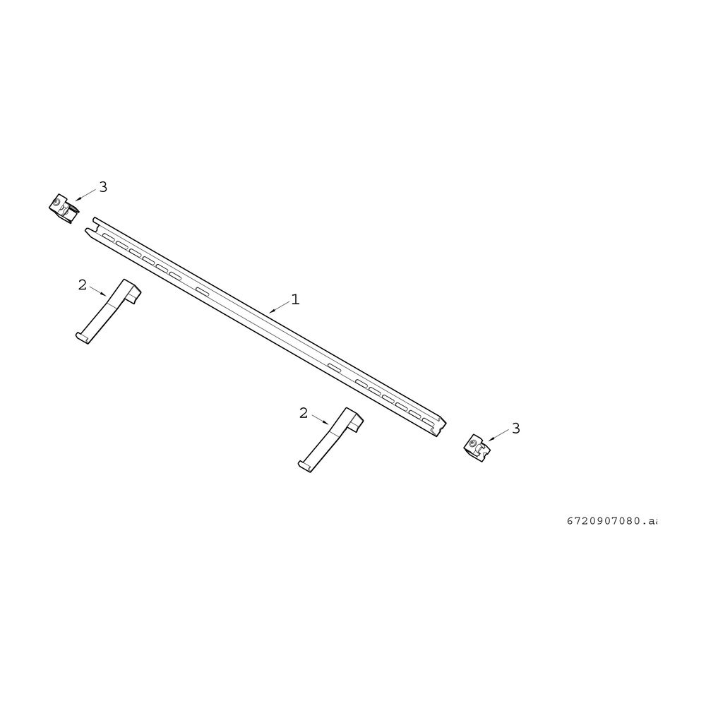 BOSCH Zubehör Solartechnik WMT 1 Grundbauset 1 Kollektor FCC Aufdach... JUNKERS-7709600087 4047416212913 (Abb. 2)