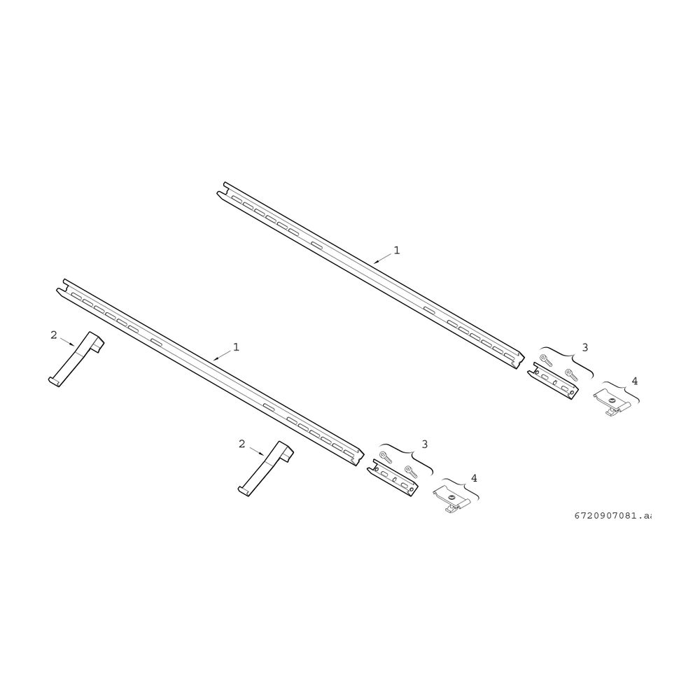 BOSCH Zubehör Solartechnik WMT 2 Erweiterungsset 1 Kollektor FCC Aufdach... JUNKERS-7709600088 4047416212920 (Abb. 2)