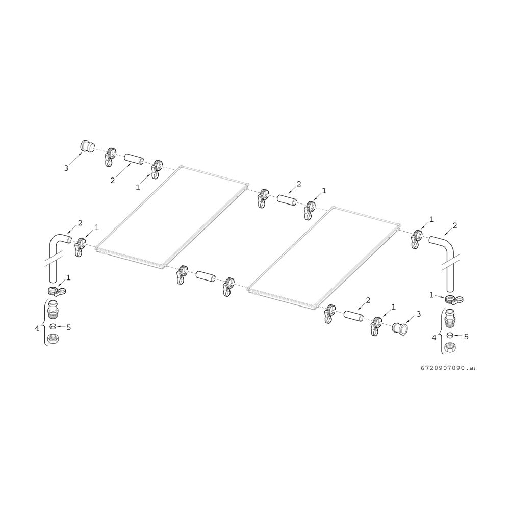 BOSCH Zubehör Solartechnik WFS 20 Aufdach Anschluss-Set für SO4000TF... JUNKERS-7735600333 4057749411884 (Abb. 3)