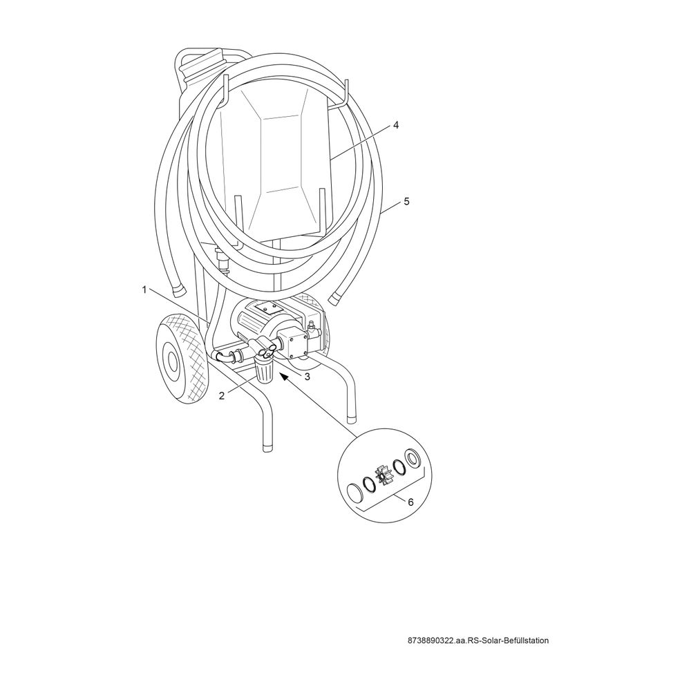 BOSCH Zubehör Solartechnik SSB-2 Solar Spül- und Befüllstation... JUNKERS-8718530472 4047416690001 (Abb. 2)