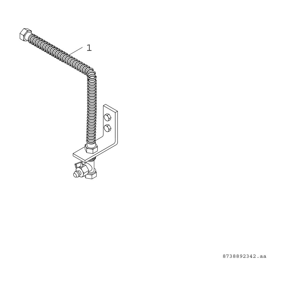 BOSCH Zubehör Solartechnik AAS Solar Anschlusssatz SAG für SKE...RTCB, L:1m... JUNKERS-7736501353 4051516705794 (Abb. 2)