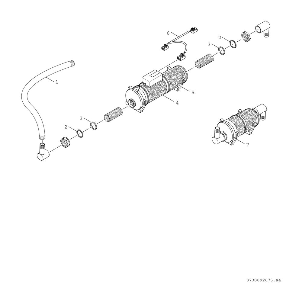 BOSCH Zubehör Neutralisation Neutralisationssystem... JUNKERS-8718587562 4051516719203 (Abb. 2)