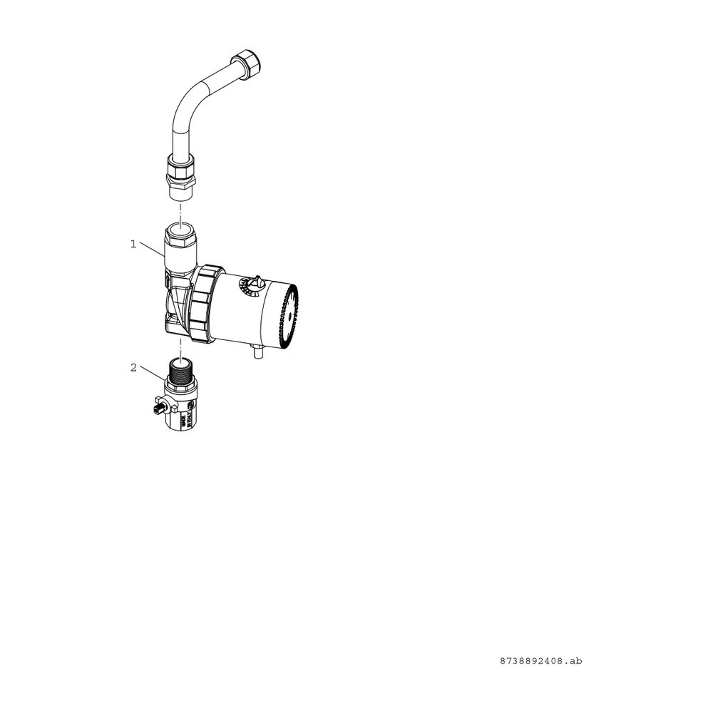 BOSCH Zub. Frischwasserstationen ZPS 2 Zirkulationsstrang m. Hocheffizienzpumpe... JUNKERS-8718532940 4051516725686 (Abb. 3)