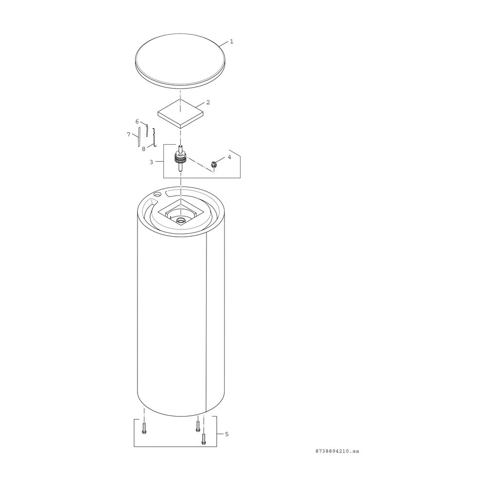 BOSCH Pufferspeicher STORA BH 200-5 1 A für Wärmepumpen, 1550x600, 200 L, silber... JUNKERS-7735501538 4057749432063 (Abb. 3)