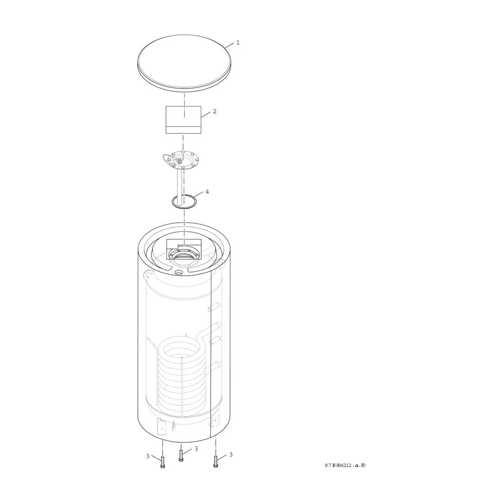 BOSCH bodensteh. Systemspeicher STORA W 120-5 P1 A , 1040x600, 120 L, silber... JUNKERS-7735501540 4057749432087 (Abb. 3)