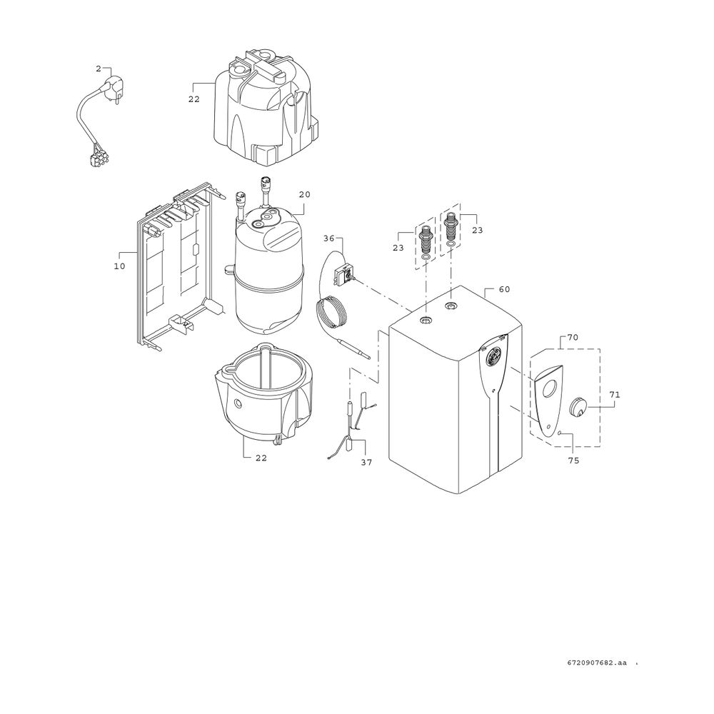 BOSCH Kleinspeicher TR1500 TO 5 T offen 390x258x245, 1,8 kW, 5 L, Untertisch... JUNKERS-7736505725 4062321025649 (Abb. 2)