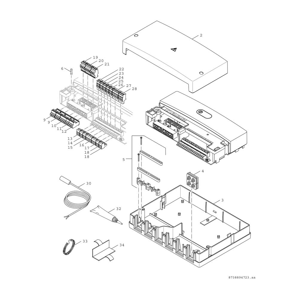 BOSCH EMS2-Reglermodul ME 200 Modul für alternative Wärmeerzeugung... JUNKERS-7738110137 4057749676177 (Abb. 3)