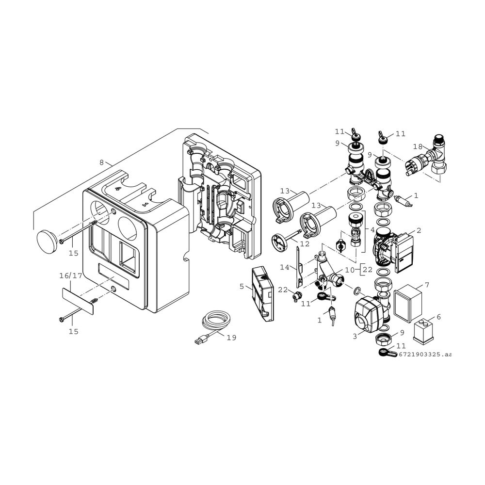 BOSCH Zubehör für Wasseraufbereitung Mobiles Bypassentsalzungsmodul 600l/h... JUNKERS-7736606095 4062321511173 (Abb. 3)