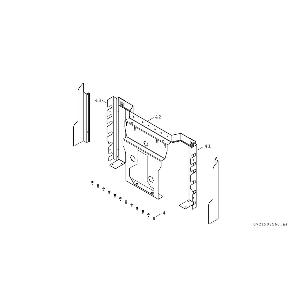 BOSCH Installationszubehör SF 12 Seitenblenden Montage ohne Basis-Modul... JUNKERS-7738112842 4062321114282 (Abb. 3)