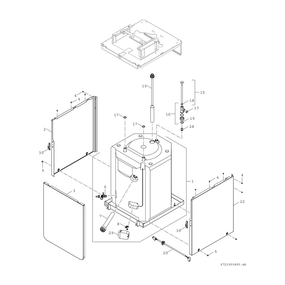 BOSCH Gas-Brennwertgerät, Kompaktmodul Condens GC5300i WM 24/120 23... JUNKERS-7738101038 4062321394561 (Abb. 8)