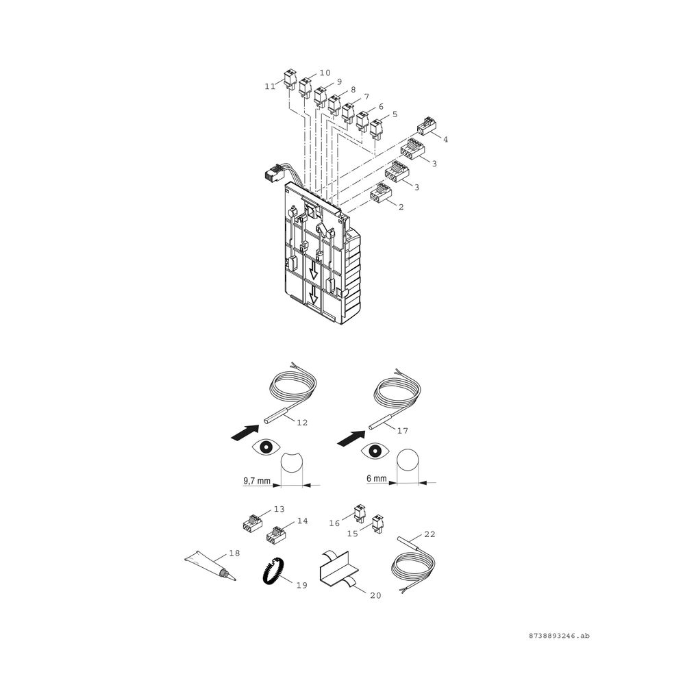Bosch Funktionsmodul FM-AM Einbindung alternativen Wärmeerzeugers... JUNKERS-8718598842 4054925629309 (Abb. 3)