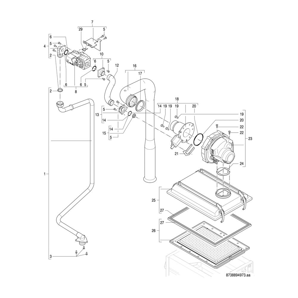 BOSCH Gas-Brennwertgerät, wandhängend GC7000 WP 100 23, 980x520x469... JUNKERS-7736701648 4057749762009 (Abb. 5)