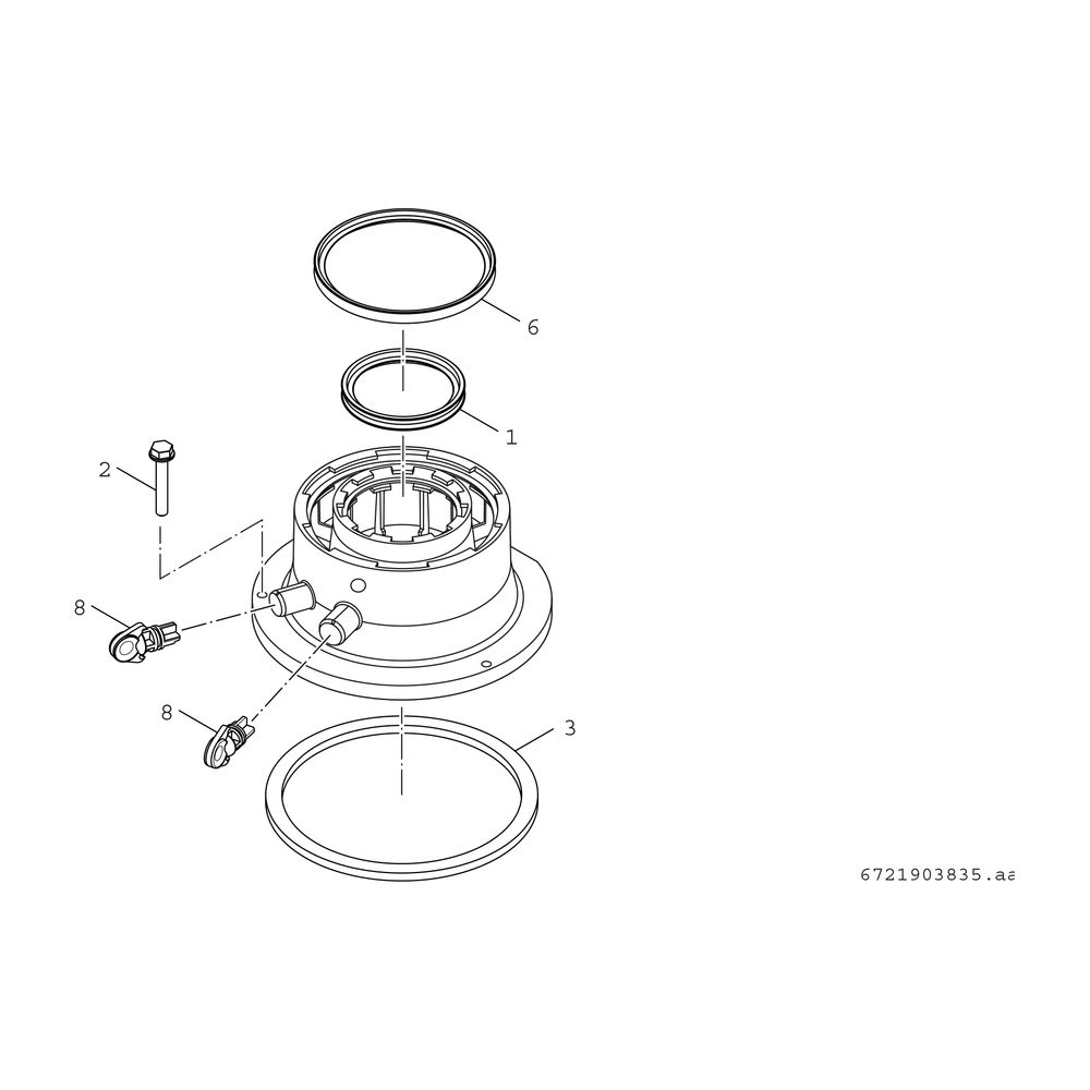 BOSCH Abgaszubehör FC-CA60 Adapter d:60/100 mm... JUNKERS-7738112636 4057749743121 (Abb. 2)