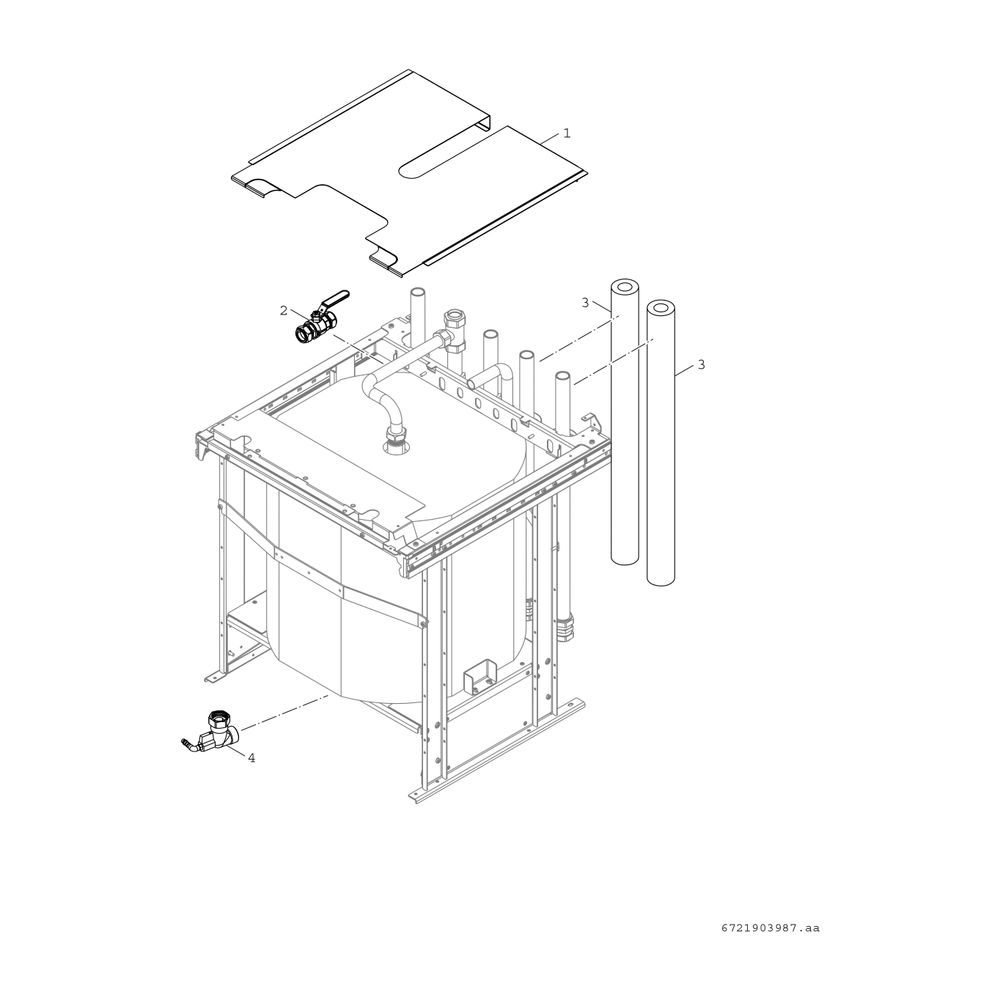 BOSCH Solewärmepumpe CS7800iLW 6 F BHM Unterkomponente von CS7800iLW 6 MBF... JUNKERS-8738212113 4062321351298 (Abb. 7)