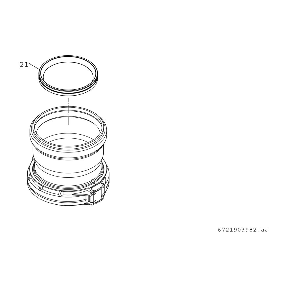 BOSCH Abgaszubehör FC-FO110 Verbindungskupplung, d:110mm, flex/starr... JUNKERS-7738113133 4062321222079 (Abb. 2)