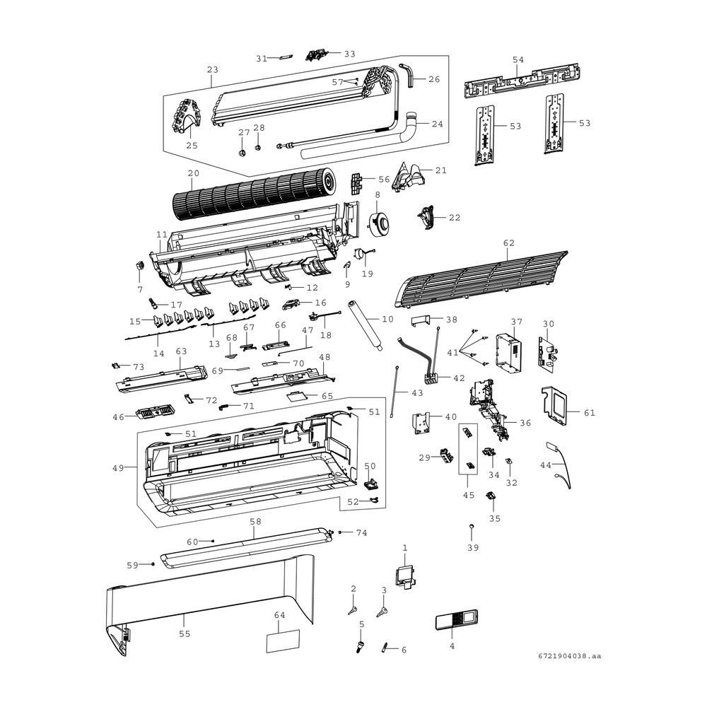 BOSCH Klimagerät CLC8001i-W 25 E, Split Inneneinheit, 2,5 kW, Coanda Air Flow... JUNKERS-7733701639 4062321324230 (Abb. 3)