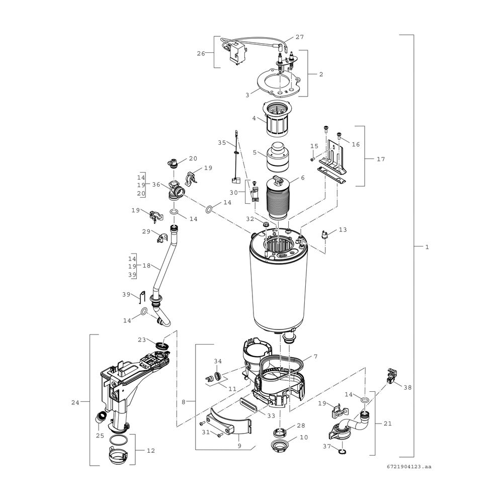 BOSCH Gas-Brennwertgerät, Kompaktmodul Condens 5300i WMA GC5300i WMA 24/100S 23... JUNKERS-7738100985 4062321356521 (Abb. 4)