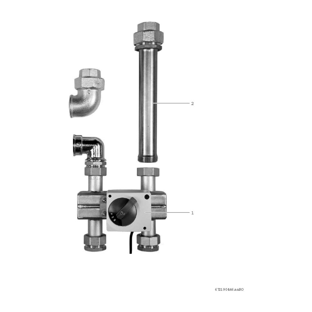 BOSCH Zubehör für Luftwärmepumpen MMB 32 Mischermodul für bivalente Anlagen... JUNKERS-8738212222 4062321374082 (Abb. 3)