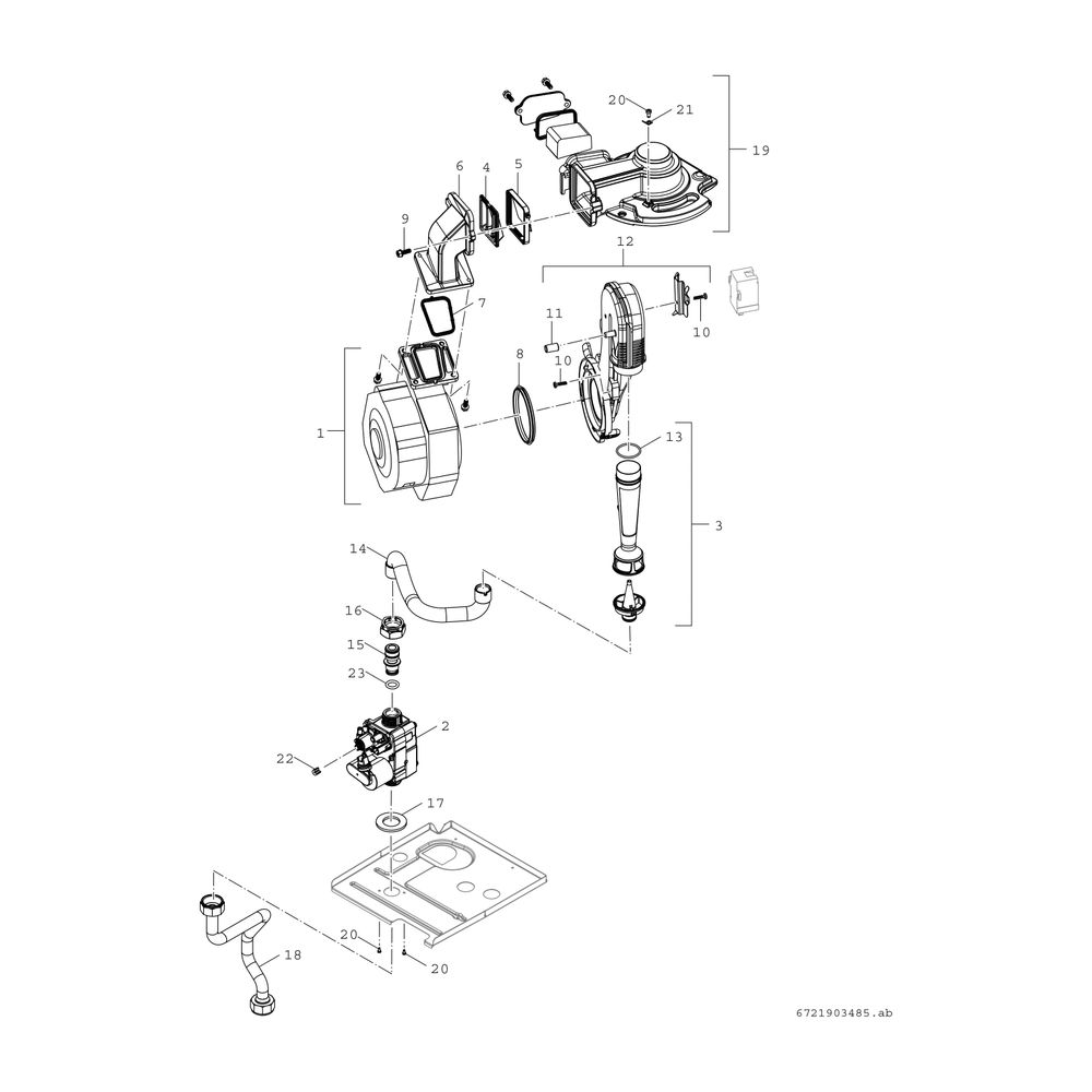 BOSCH Gas-Brennwertgerät, Kompaktmodul Condens GC5300i WM 24/100S 23... JUNKERS-7738101040 4062321394585 (Abb. 5)