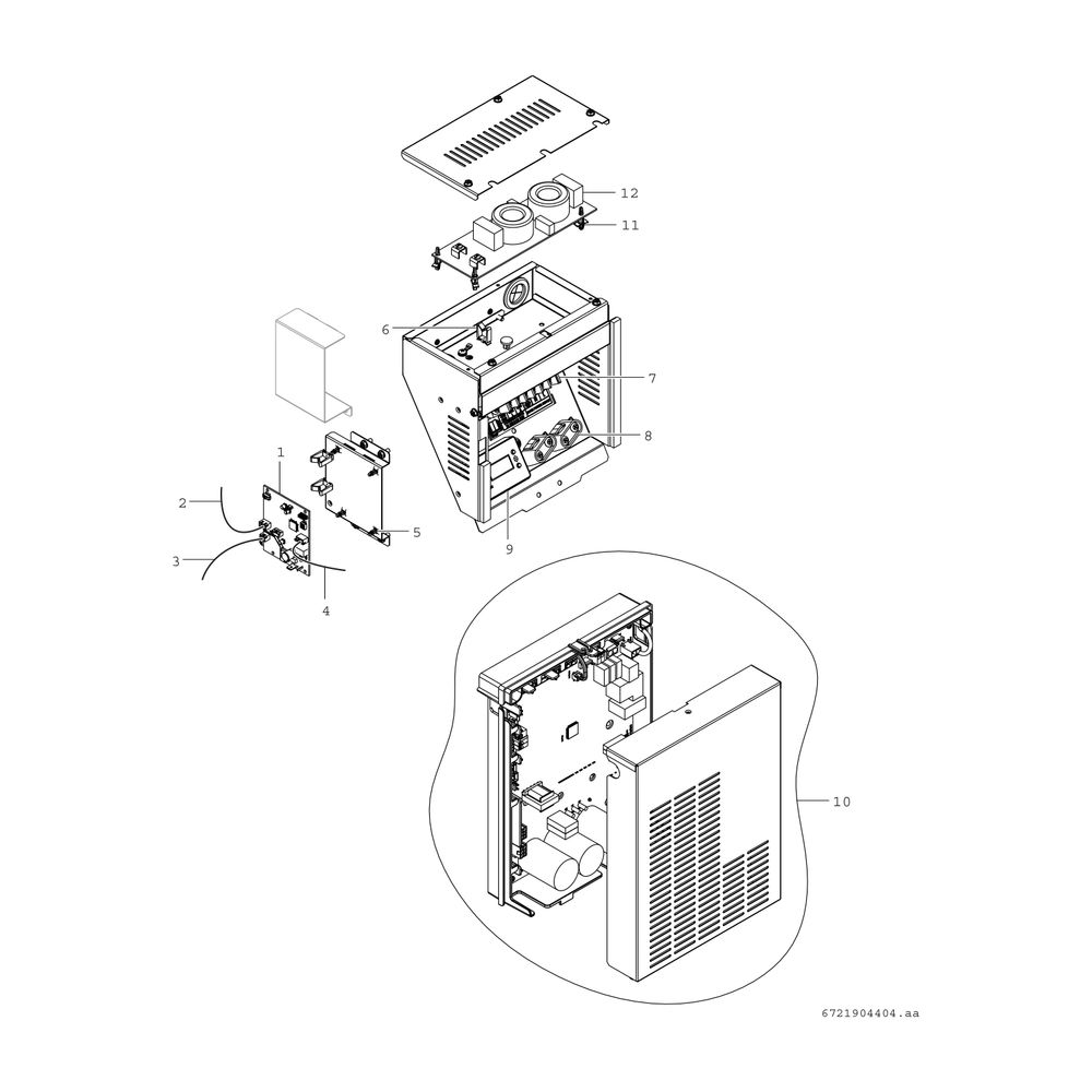 BOSCH Luft/Wasser-Wärmepumpe Compress CS3400iAWS 10 OR-S, Split, einphasig,R32... JUNKERS-8750722683 4062321403690 (Abb. 5)