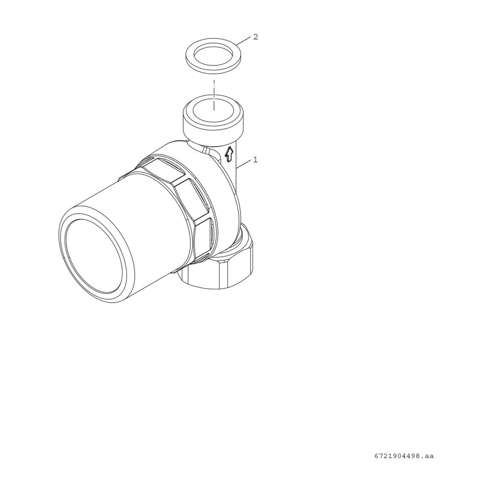 BOSCH Zubehör für Wohnungsstationen Wasserschlagdämpfer, max. Druck: 10 bar... JUNKERS-7733600118 4057749087874 (Abb. 3)