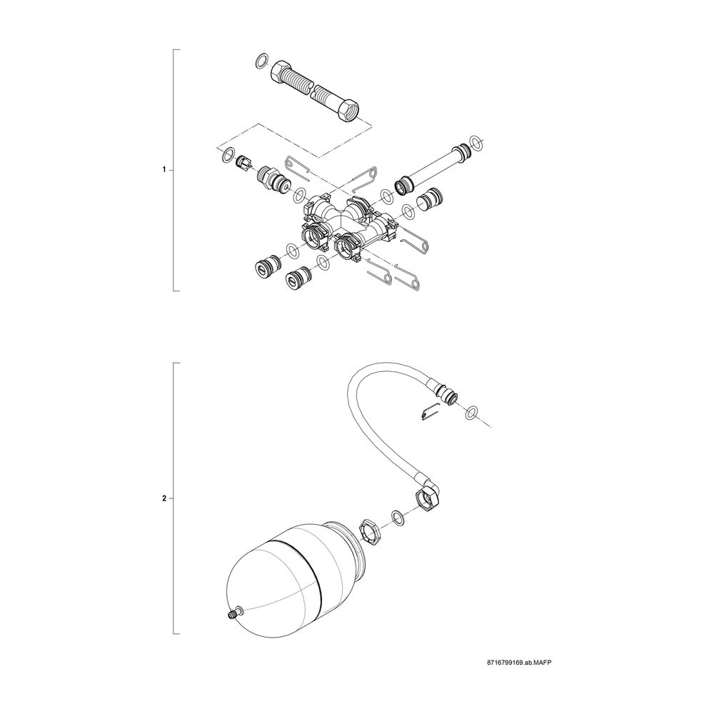 BOSCH Gas-Brennwertgerät, wandhängend Condens GC5700i WT 24/42 S 23... JUNKERS-7716701555 4062321310592 (Abb. 12)