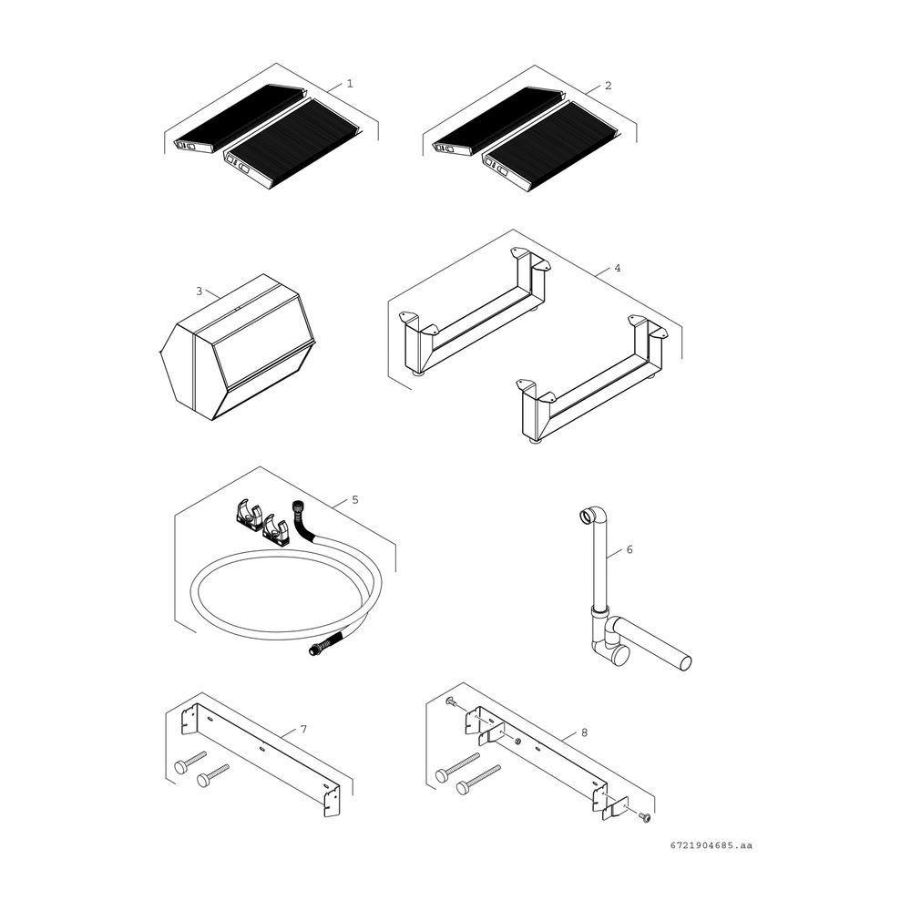 BOSCH Wohnungslüftungsgerät V5001 C 260 840x785x595, 260m3/h... JUNKERS-7738113400 4062321447281 (Abb. 5)