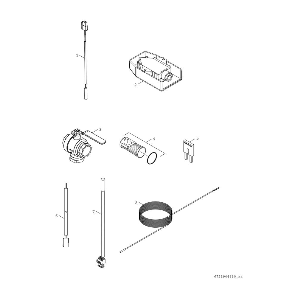 BOSCH Luft/Wasser-Wärmepumpe Compress CS3400iAWS 10 B, Inneneinheit bivalent... JUNKERS-8738212151 4062321544294 (Abb. 6)