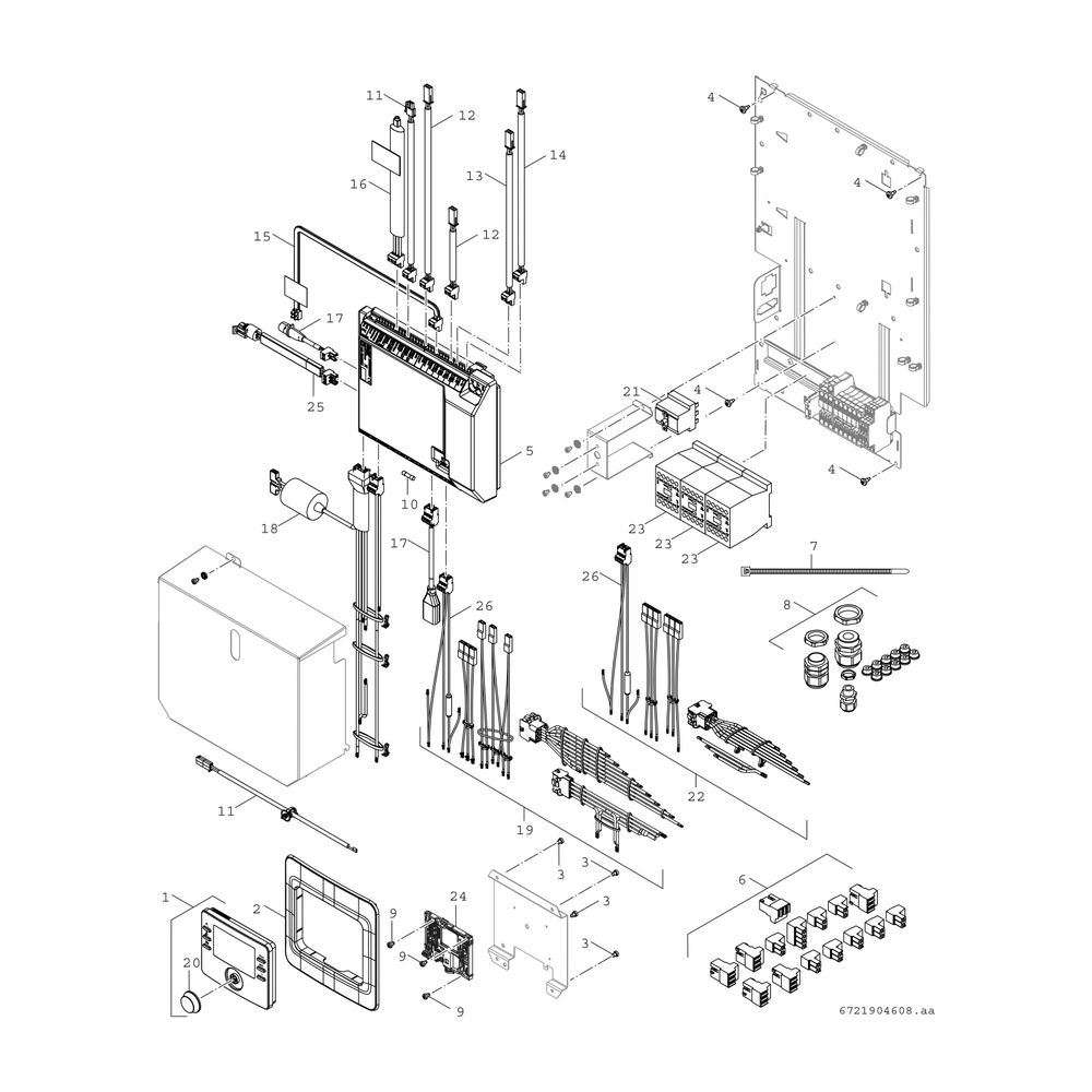 BOSCH Luft/Wasser-Wärmepumpe Compress CS3400iAWS 10 E, Inneneinheit monoenerg.... JUNKERS-8738212153 4062321544317 (Abb. 5)