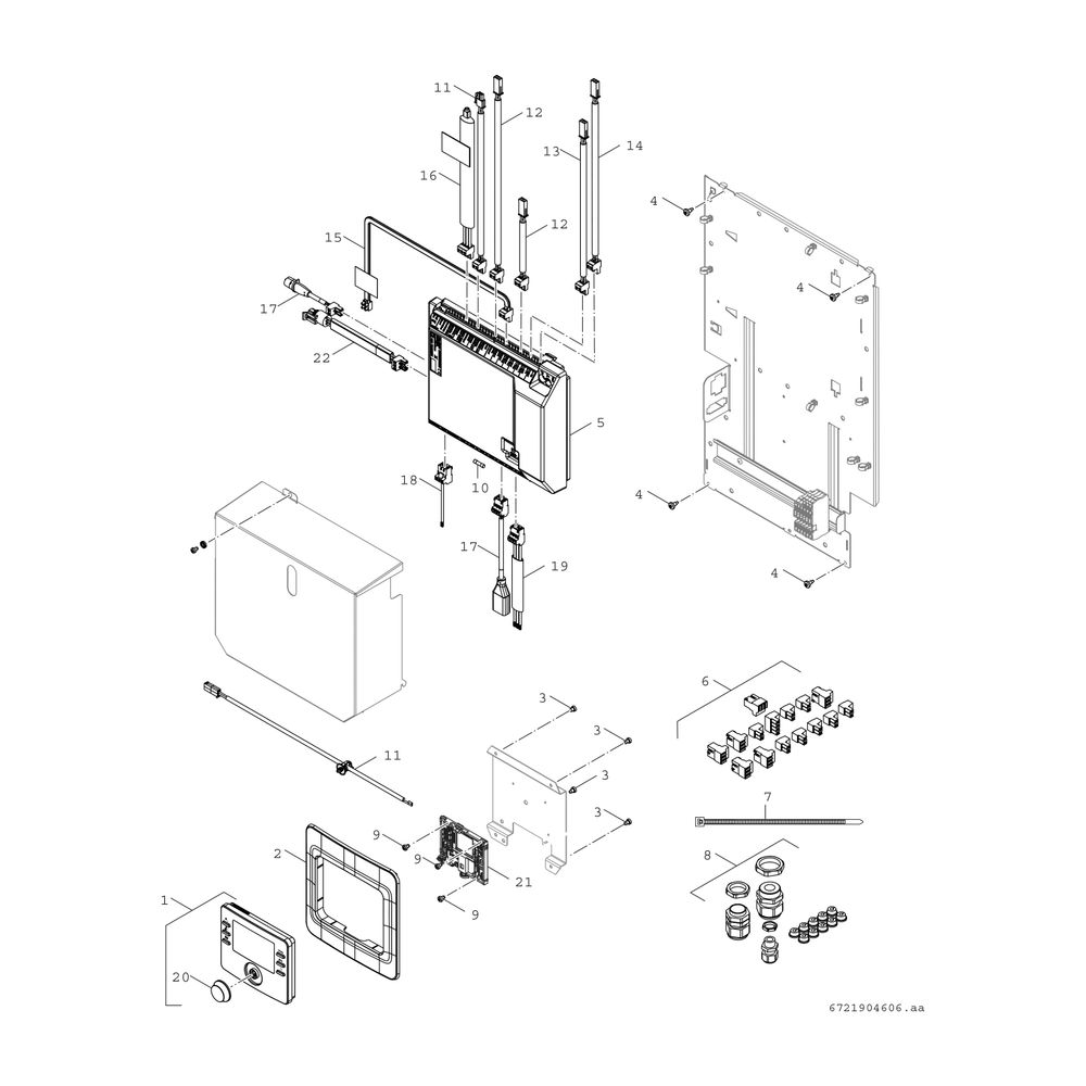 BOSCH Luft/Wasser-Wärmepumpe Compress CS3400iAWS 10 B, Inneneinheit bivalent... JUNKERS-8738212151 4062321544294 (Abb. 5)