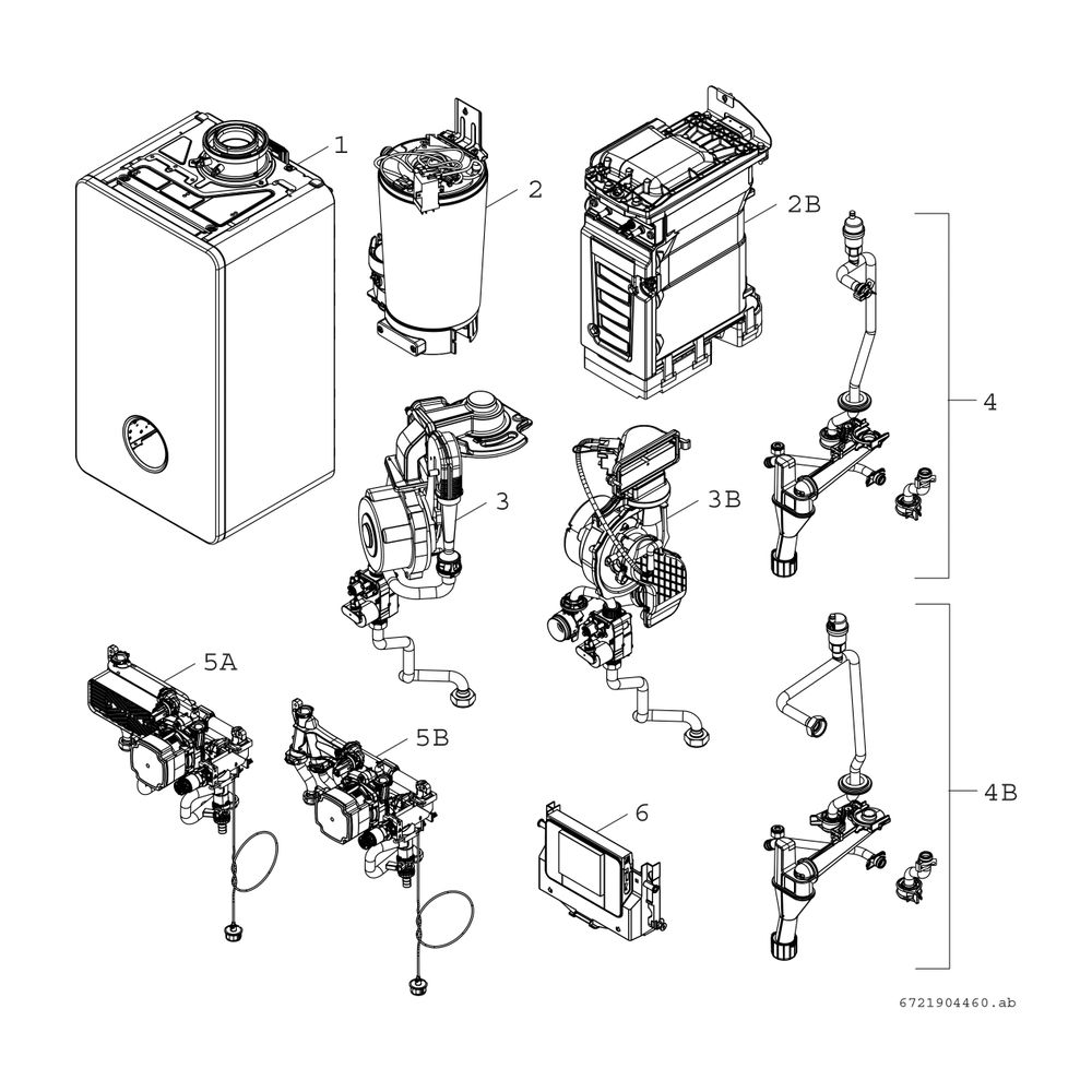 BOSCH Gas-Brennwertgerät, wandhängend Condens GC7800iW 15 P 23, Speicheranschl... JUNKERS-7736902123 4062321440268 (Abb. 2)