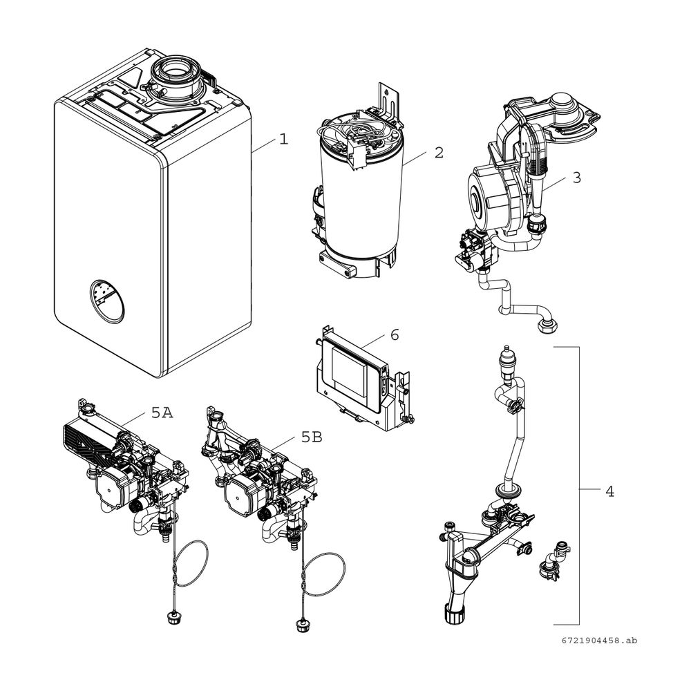 Junkers Bosch Gas-Brennwertgerät GC5300iW 14 P 23 inklusive Ausdehnungsgefäß, wandh... JUNKERS-7736902765 4062321818098 (Abb. 2)