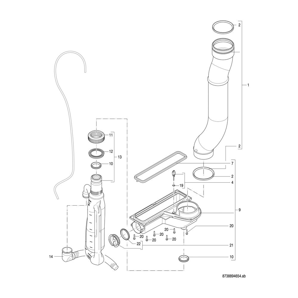 BOSCH Gas-Brennwertgerät, wandhängend GC7000 WP 150 23, 980x520x469... JUNKERS-7736701650 4057749762023 (Abb. 4)