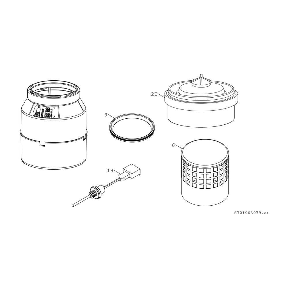 BOSCH Abgaszubehör FC-Set110-B23P Anschlussbausatz d:110/160... JUNKERS-7738113208 4062321222314 (Abb. 2)