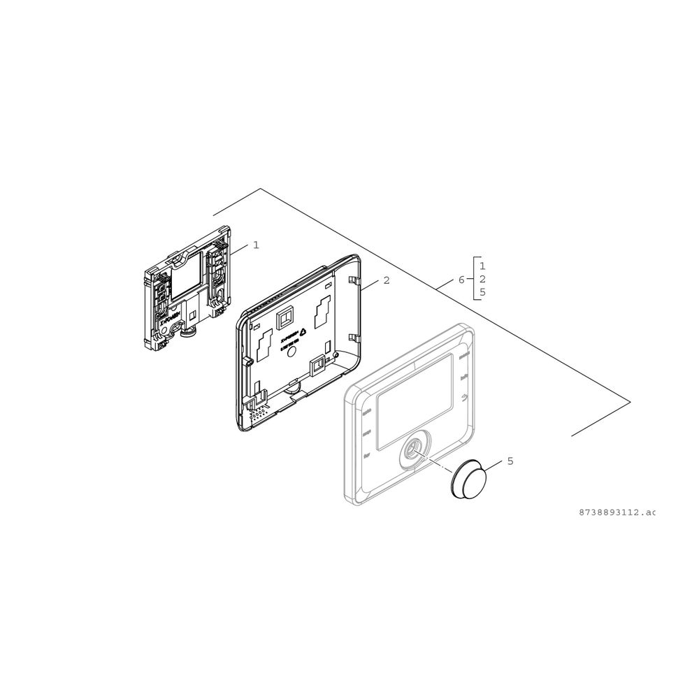 BOSCH raumtemperaturgefü. Regler CR 400 für bis 4 Heizkreise und 2 WW-Ladekreise... JUNKERS-7738113413 4062321340841 (Abb. 3)