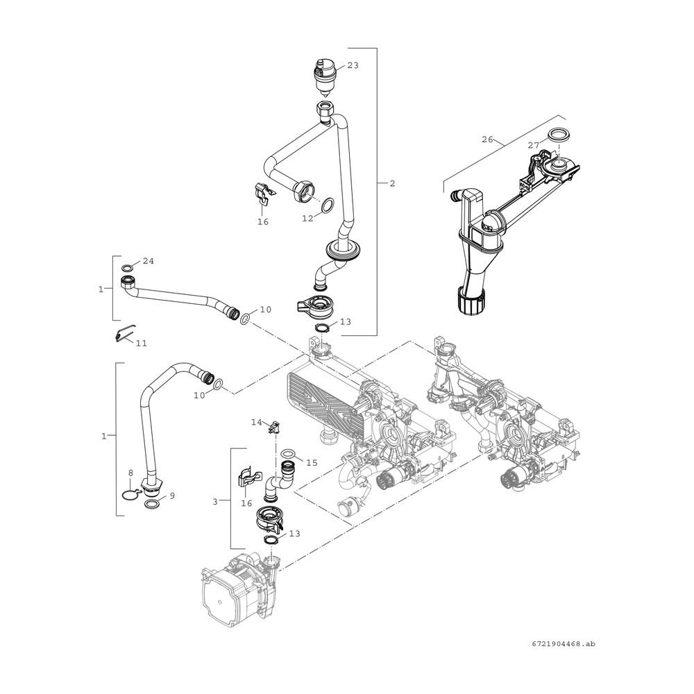 BOSCH Gas-Brennwertgerät, wandhängend Condens GC7800iW 40 P 23, Speicheranschl... JUNKERS-7736902125 4062321440282 (Abb. 6)