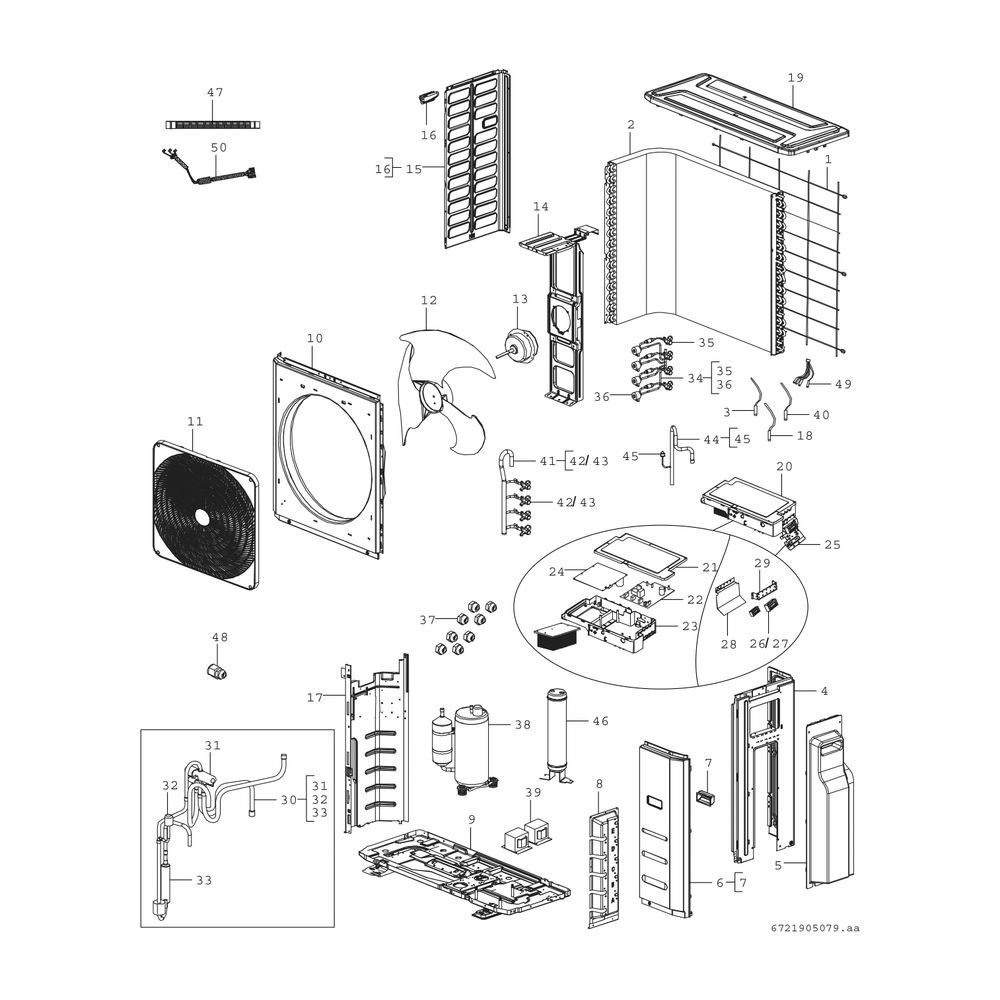 Junkers Bosch Multisplit-Klimagerät CL5000M 105/4 E, 10,5kW Außeneinheit 810x946x41... JUNKERS-7733701937 4062321592158 (Abb. 3)