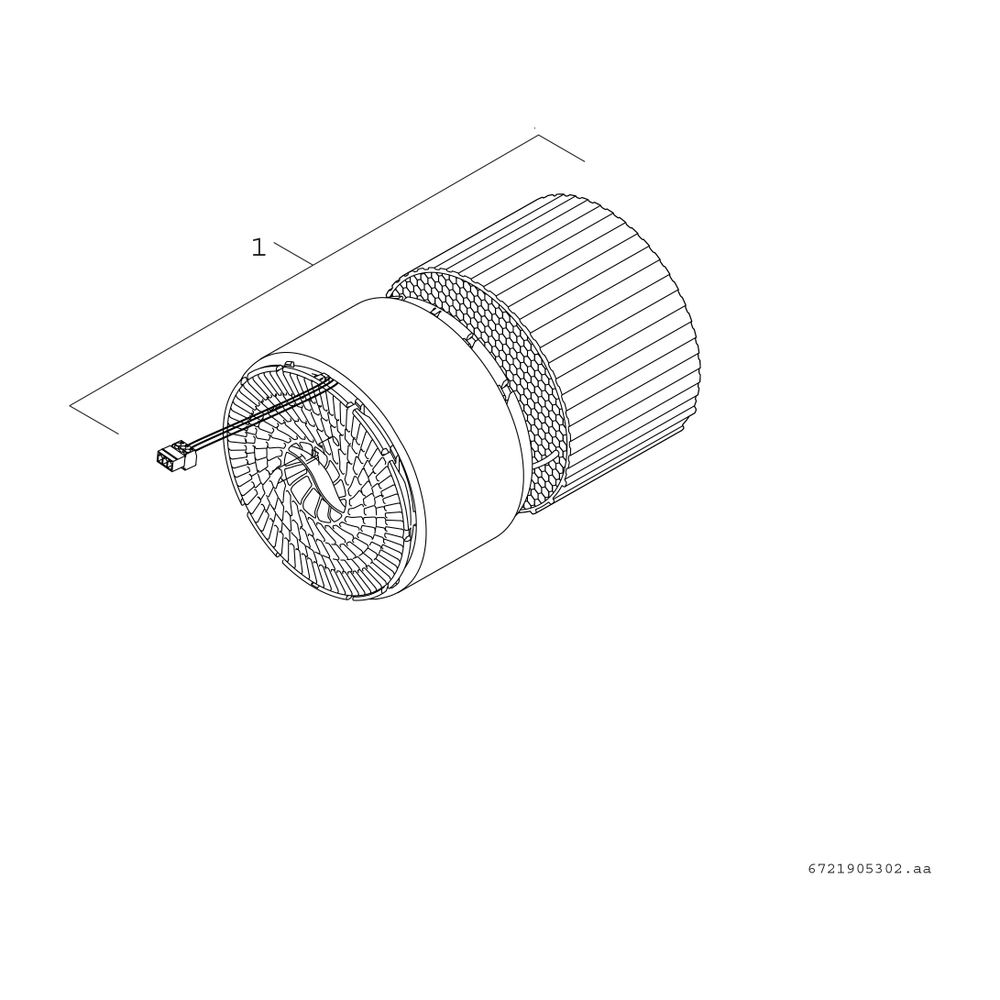 Junkers Bosch Dezentrale Lüftung V3000D 55 /F, Fertigbauset mit Ventilator und Wärm... JUNKERS-7738113830 4062321743925 (Abb. 2)