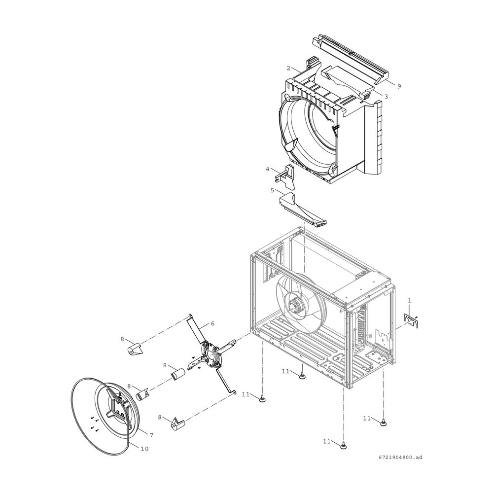 Junkers Bosch Monoblock-Außeneinheit AW 5 OR-S Baureihe CS5800/6800i AW, 800x1100x5... JUNKERS-8738213465 4062321603809 (Abb. 4)