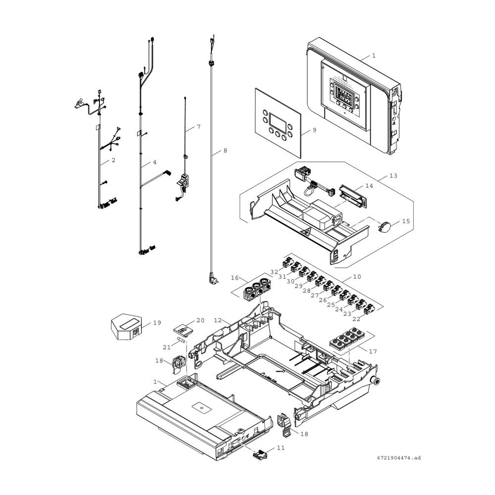 Junkers Bosch Gas-Brennwertgerät GC5300iW 14 P 23 inklusive Ausdehnungsgefäß, wandh... JUNKERS-7736902765 4062321818098 (Abb. 8)