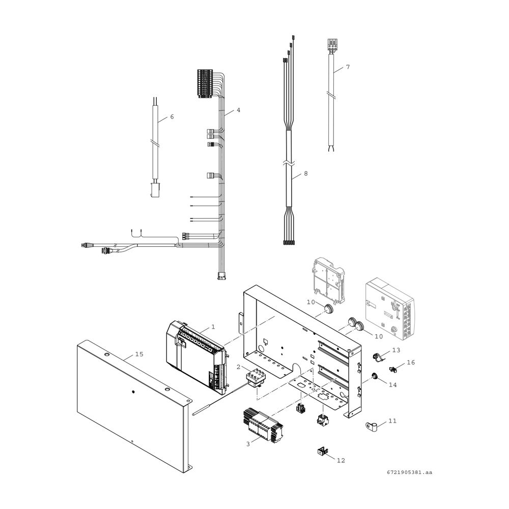 BOSCH Solewärmepumpe CS7800iLW 12 F BHM Unterkomponente von CS7800iLW 12 MBF... JUNKERS-8738212117 4062321351335 (Abb. 6)