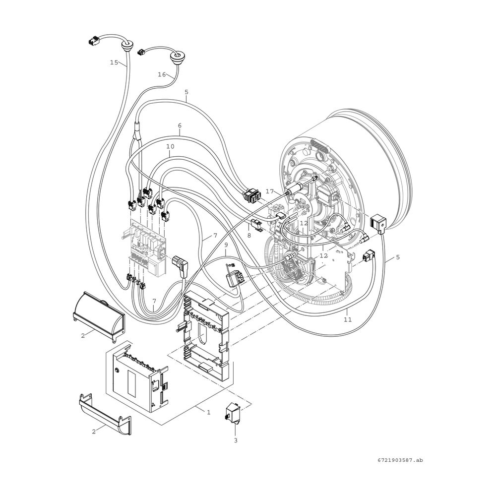 BOSCH Öl-Brennwertkessel, bodenstehend Olio Condens OC8000iF 25, 1009x600x643... JUNKERS-8738808140 4062321613730 (Abb. 9)