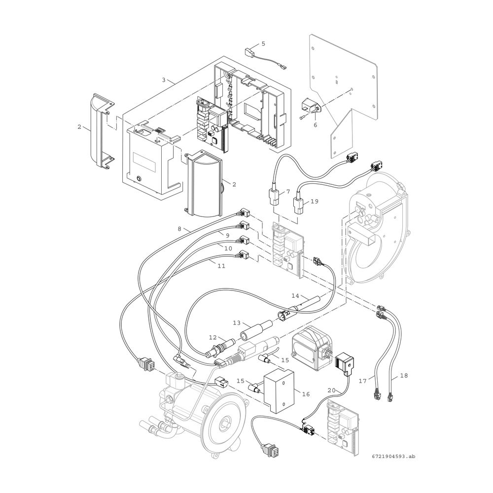 BOSCH Öl-Brennwertkessel, bodenstehend Olio Condens OC7000F 35, 914x600x1048... JUNKERS-7736602454 4057749413499 (Abb. 9)