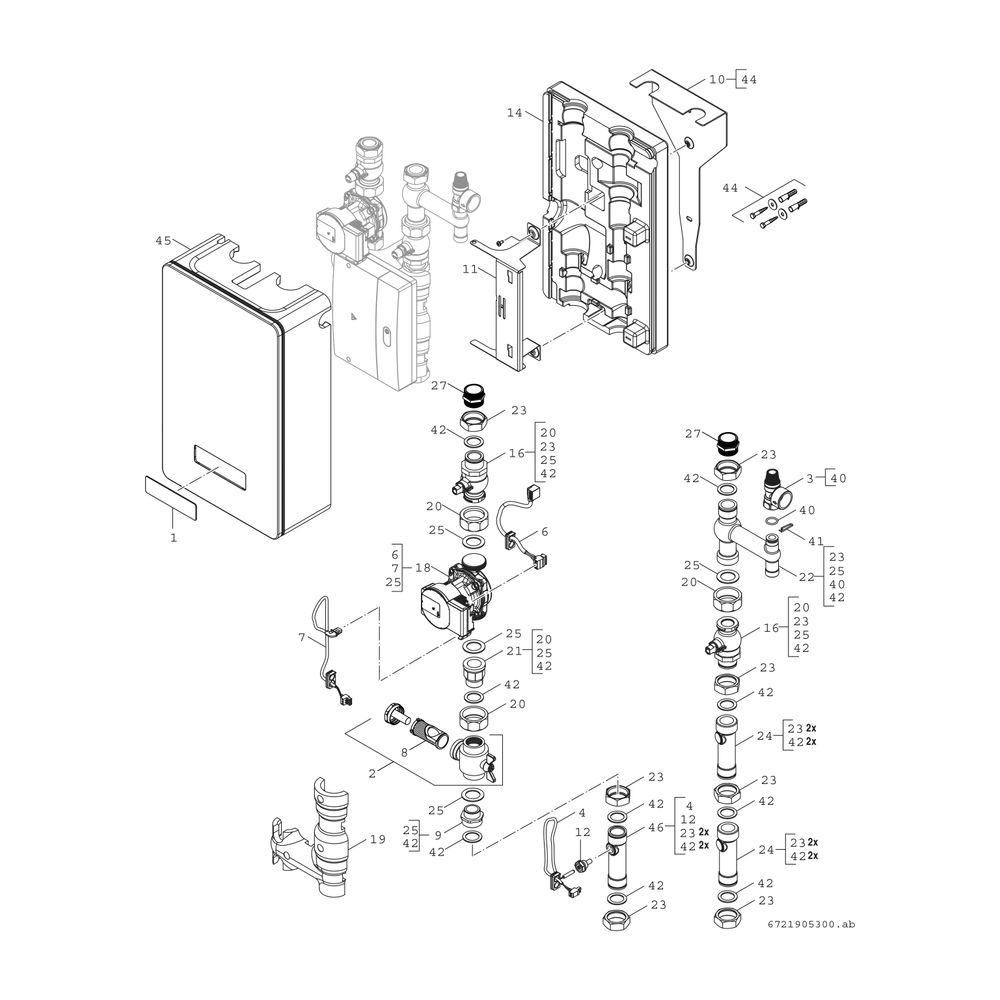 Junkers Bosch Hybrid Station HB-SetHYC25-1 für Renewable Ready mit Pufferspeicher... JUNKERS-8732965538 4062321852092 (Abb. 3)